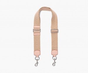 Marc Jacobs The Arrow Webbing Veskestropp Rosa Multicolor | Norge_MJ33551