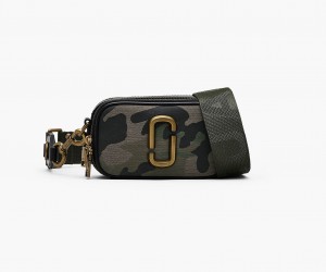 Marc Jacobs The Camo Jacquard Snapshot Crossbody Veske Camouflage Multicolor | Norge_MJ15142