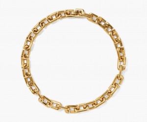 Marc Jacobs The J Marc Chain Link Halskjeder Gull | Norge_MJ26510