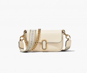 Marc Jacobs The J Marc Mini Shoulder Crossbody Veske Hvite | Norge_MJ52936