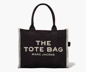 Marc Jacobs The Jacquard Large Tote Veske Svarte | Norge_MJ44747