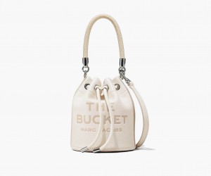 Marc Jacobs The Lær Bucket Bøtteposer Sølv | Norge_MJ46533