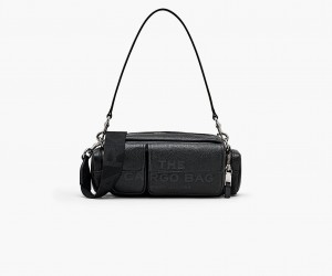 Marc Jacobs The Lær Cargo Skulderveske Svarte | Norge_MJ98303