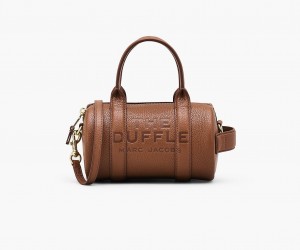 Marc Jacobs The Lær Mini Duffle Mini Vesker Brune | Norge_MJ89339