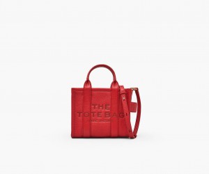 Marc Jacobs The Lær Mini Tote Mini Vesker Rød | Norge_MJ58025