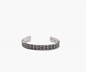 Marc Jacobs The Monogram Engraved Armbånder Sølv | Norge_MJ48160