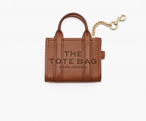 Marc Jacobs The Nano Tote Bag Charms Brune | Norge_MJ92646