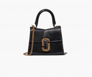 Marc Jacobs The St. Marc Mini Top Håndveske Svarte | Norge_MJ71091