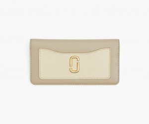 Marc Jacobs The Utility Snapshot Long Lommebok Khaki Multicolor | Norge_MJ35614