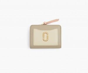 Marc Jacobs The Utility Snapshot Mini Compact Lommebok Khaki Multicolor | Norge_MJ64706