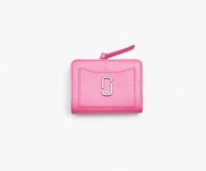 Marc Jacobs The Utility Snapshot Mini Compact Lommebok Rosa | Norge_MJ77123