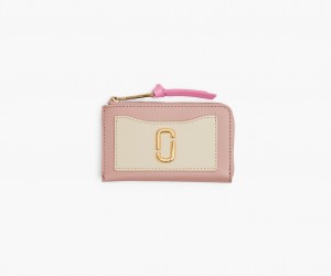 Marc Jacobs The Utility Snapshot Top Zip Lommebok Rosa Multicolor | Norge_MJ25154