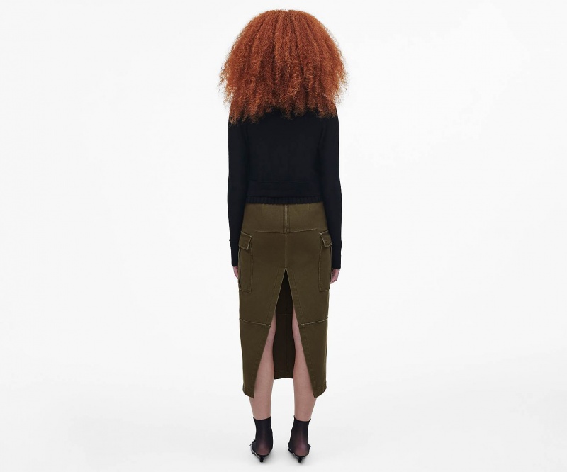 Marc Jacobs Cargo Canvas Slim Skirt Bukse Brune | Norge_MJ70165