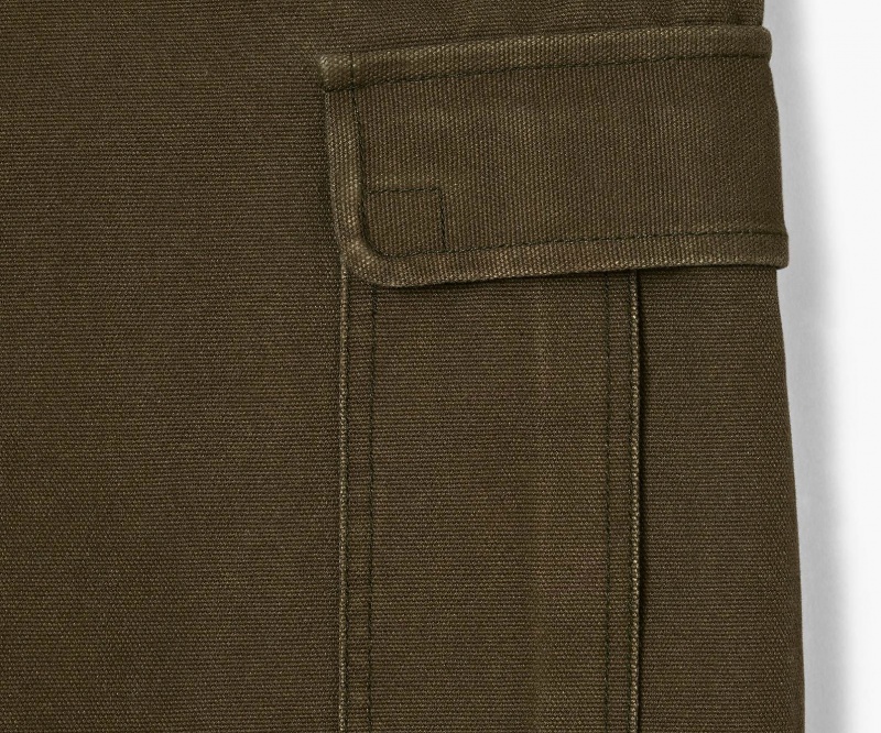 Marc Jacobs Cargo Canvas Slim Skirt Bukse Brune | Norge_MJ70165