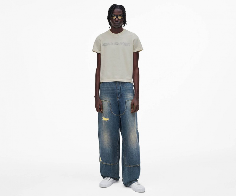 Marc Jacobs Grunge Oversized Carpenter Jean Bukse Indigo | Norge_MJ48132