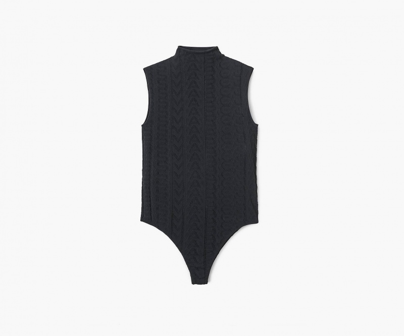 Marc Jacobs Seamless Monogram Bodysuit Topper Svarte | Norge_MJ96083