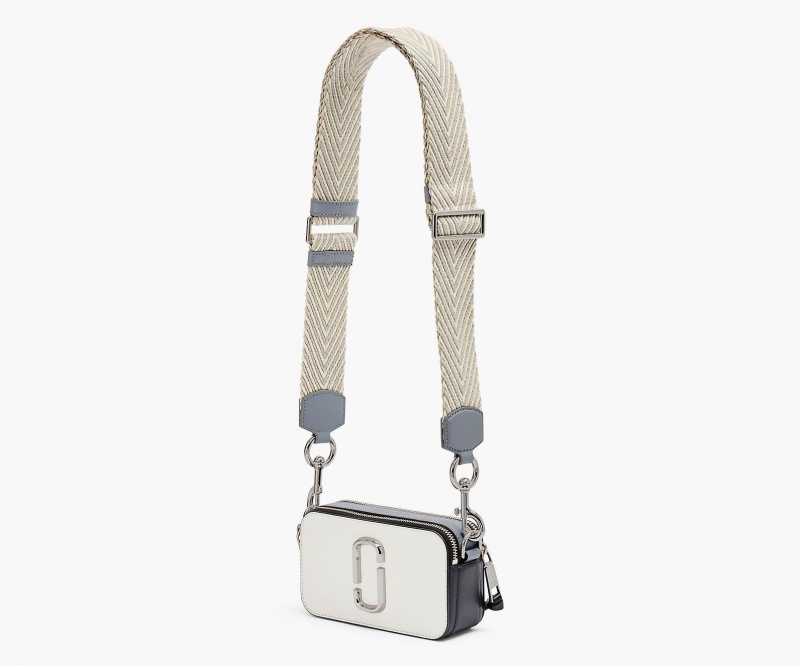 Marc Jacobs The Arrow Webbing Veskestropp Grå Multicolor | Norge_MJ77848