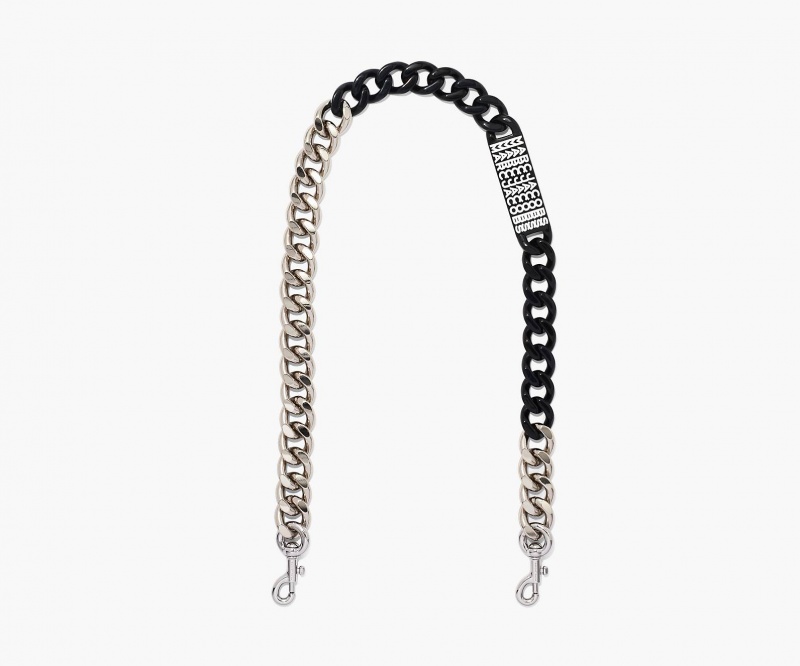 Marc Jacobs The Barcode Chain Shoulder Veskestropp Svarte | Norge_MJ90516