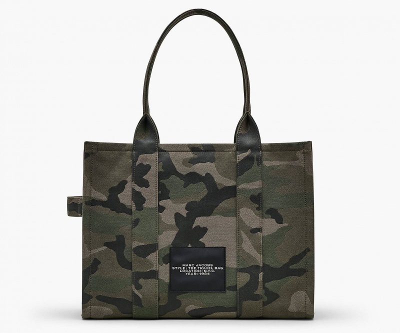 Marc Jacobs The Camo Jacquard Large Tote Veske Camouflage Multicolor | Norge_MJ35837