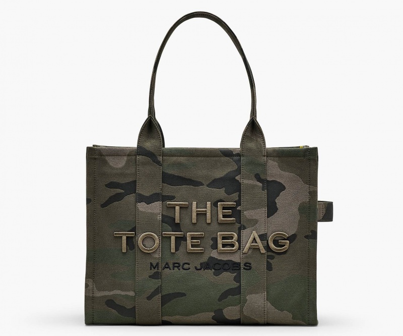 Marc Jacobs The Camo Jacquard Large Tote Veske Camouflage Multicolor | Norge_MJ35837