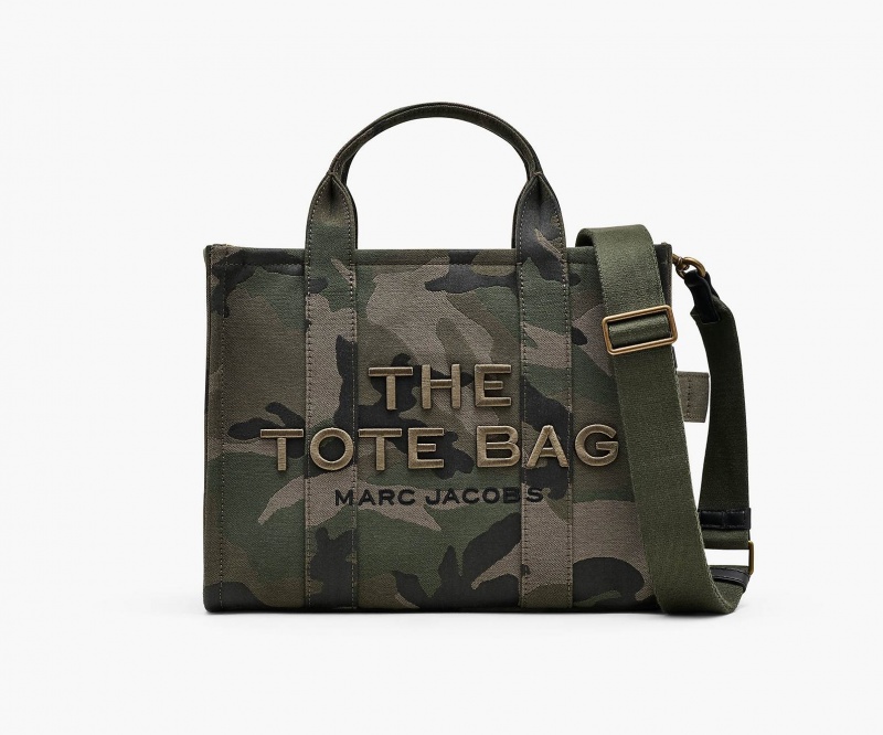 Marc Jacobs The Camo Jacquard Medium Tote Veske Camouflage Multicolor | Norge_MJ18199