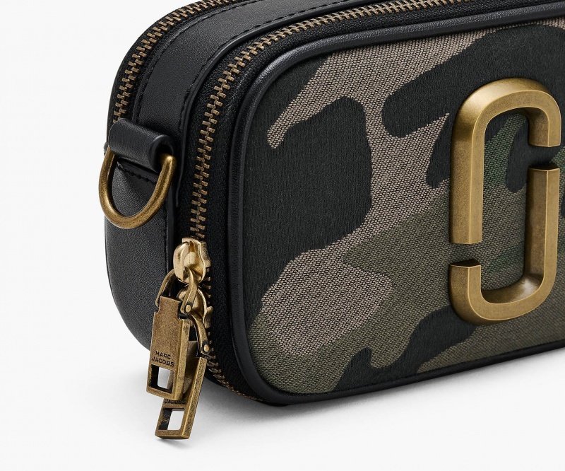 Marc Jacobs The Camo Jacquard Snapshot Crossbody Veske Camouflage Multicolor | Norge_MJ15142