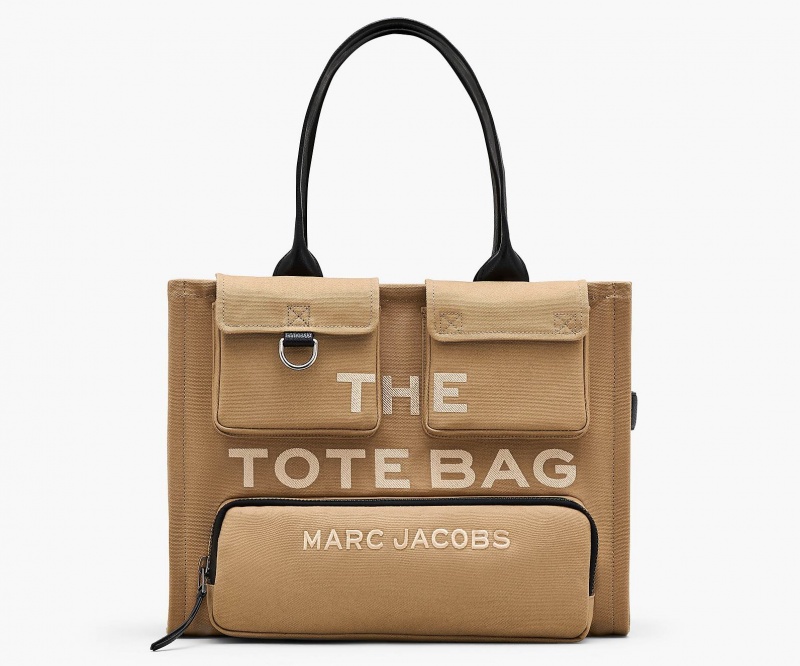 Marc Jacobs The Cargo Canvas Large Tote Veske Brune | Norge_MJ85271