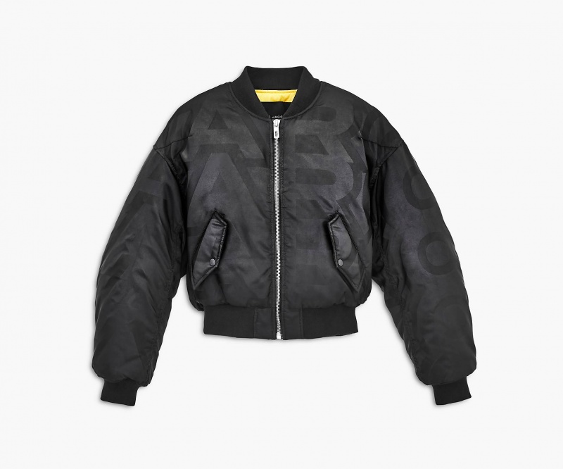 Marc Jacobs The Cropped Bomber Ytterklær Svarte | Norge_MJ53847