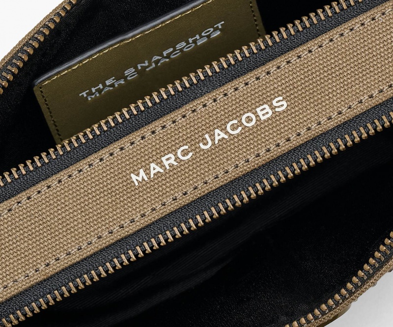 Marc Jacobs The Crystal Canvas Snapshot Crossbody Veske Grønn | Norge_MJ55014