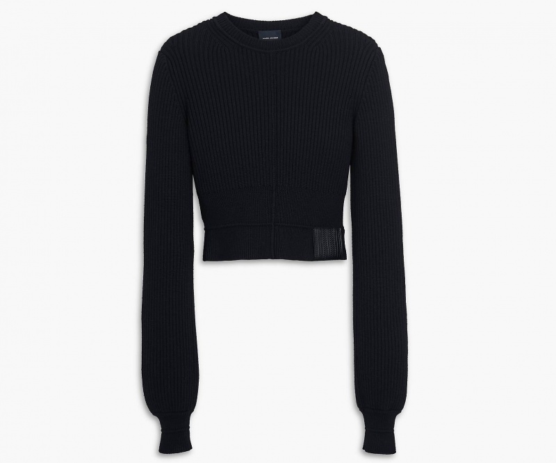 Marc Jacobs The Femme Crewneck Genser Topper Svarte | Norge_MJ80051