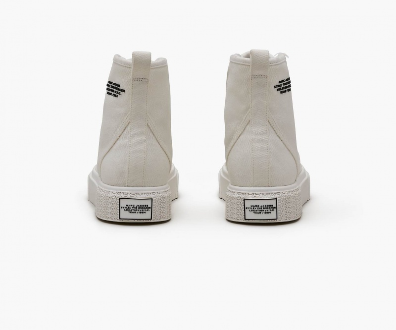 Marc Jacobs The High Top Sneakers Hvite | Norge_MJ13275