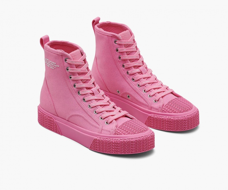 Marc Jacobs The High Top Sneakers Rosa | Norge_MJ81213