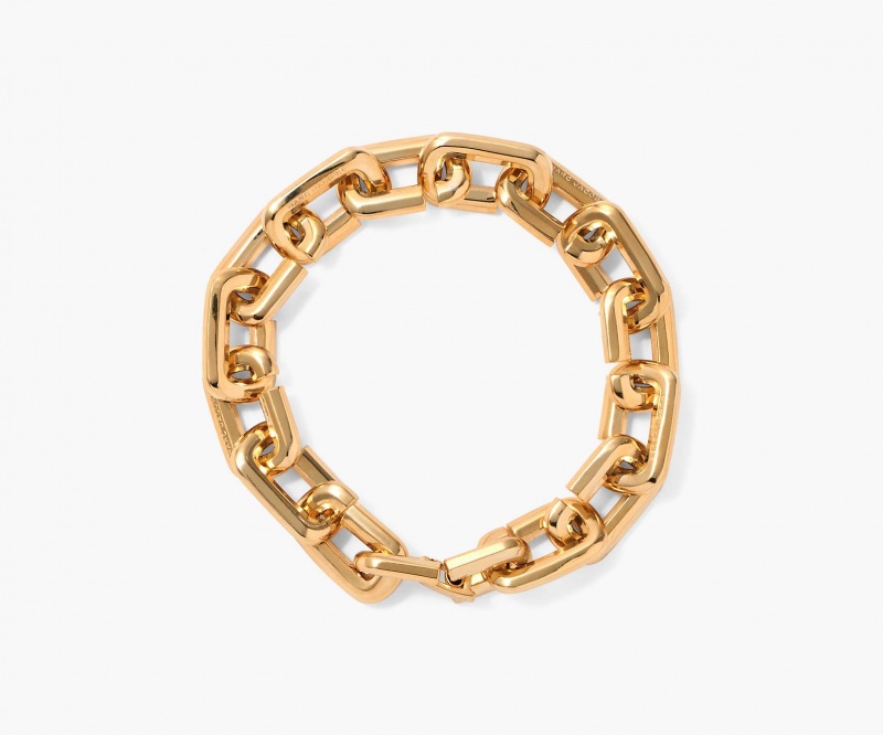 Marc Jacobs The J Marc Chain Link Armbånder Gull | Norge_MJ86099