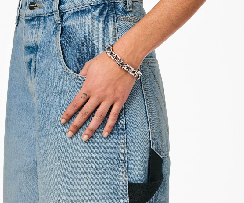 Marc Jacobs The J Marc Chain Link Armbånder Sølv | Norge_MJ64782