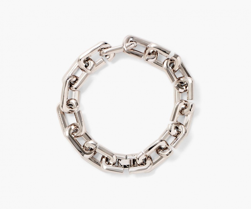 Marc Jacobs The J Marc Chain Link Armbånder Sølv | Norge_MJ64782