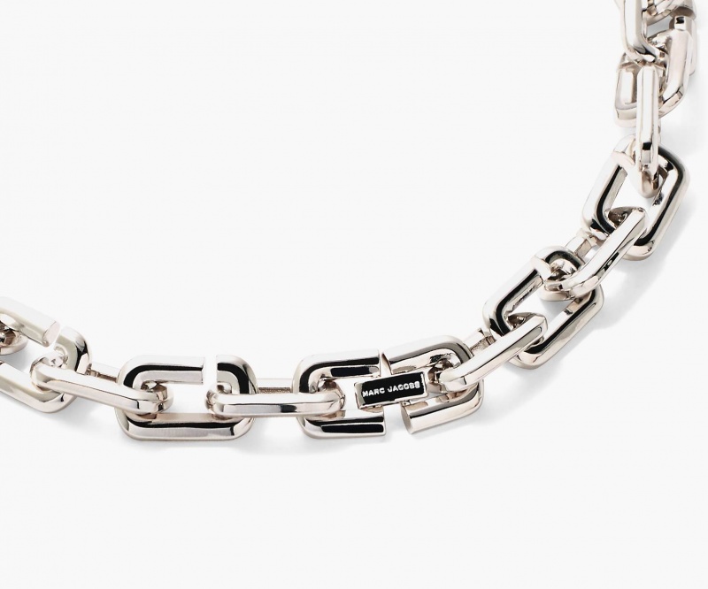 Marc Jacobs The J Marc Chain Link Halskjeder Sølv | Norge_MJ57641