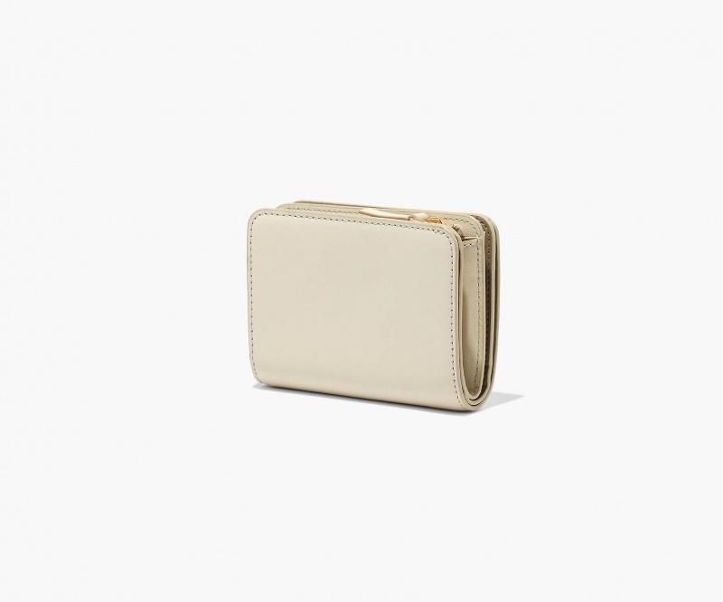 Marc Jacobs The J Marc Mini Compact Lommebok Hvite | Norge_MJ89416