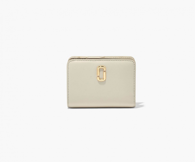 Marc Jacobs The J Marc Mini Compact Lommebok Hvite | Norge_MJ89416