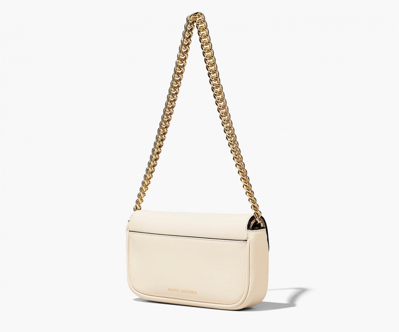 Marc Jacobs The J Marc Mini Shoulder Crossbody Veske Hvite | Norge_MJ52936