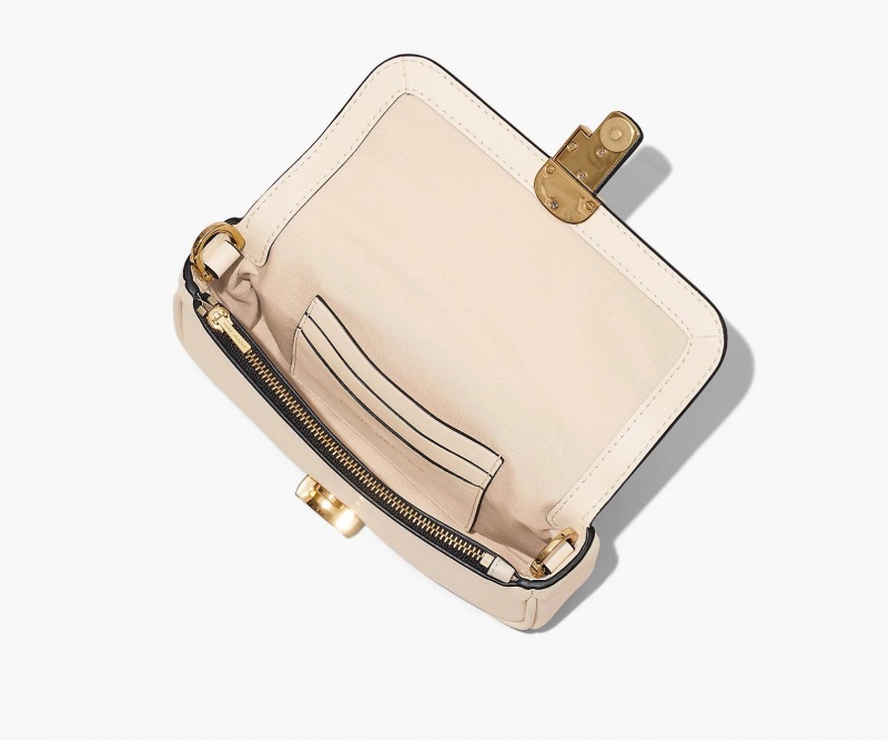 Marc Jacobs The J Marc Mini Shoulder Crossbody Veske Hvite | Norge_MJ52936