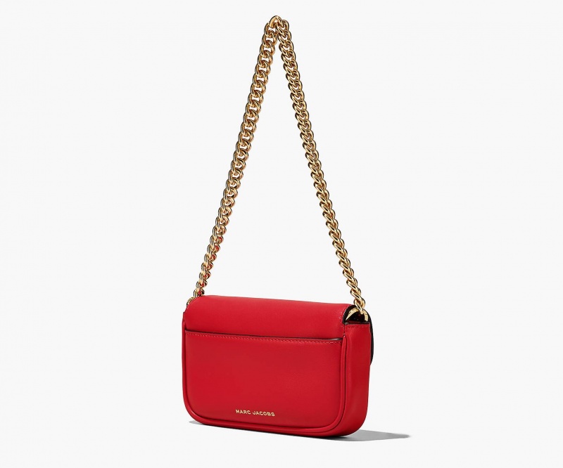 Marc Jacobs The J Marc Mini Shoulder Crossbody Veske Rød | Norge_MJ63663