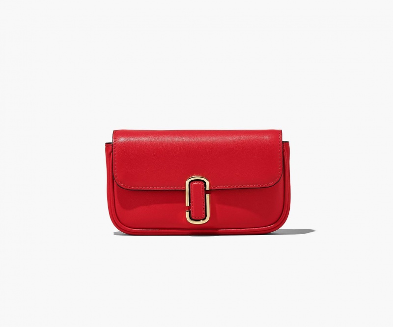 Marc Jacobs The J Marc Mini Shoulder Crossbody Veske Rød | Norge_MJ63663