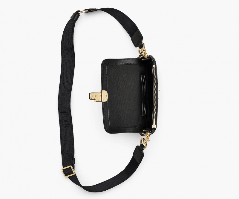 Marc Jacobs The J Marc Mini Shoulder Crossbody Veske Svarte | Norge_MJ76584