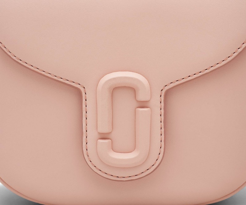 Marc Jacobs The J Marc Small Saddle Crossbody Veske Rosa | Norge_MJ83928