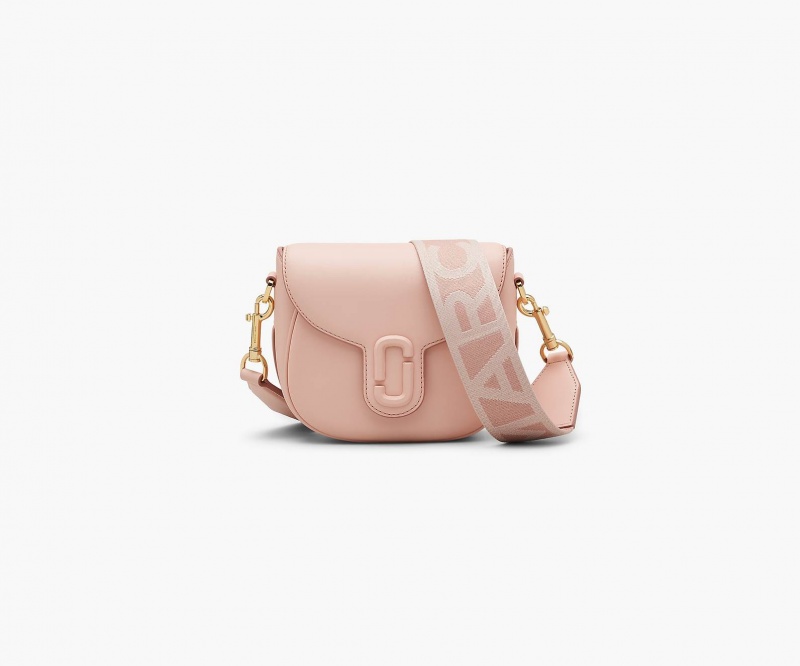 Marc Jacobs The J Marc Small Saddle Crossbody Veske Rosa | Norge_MJ83928