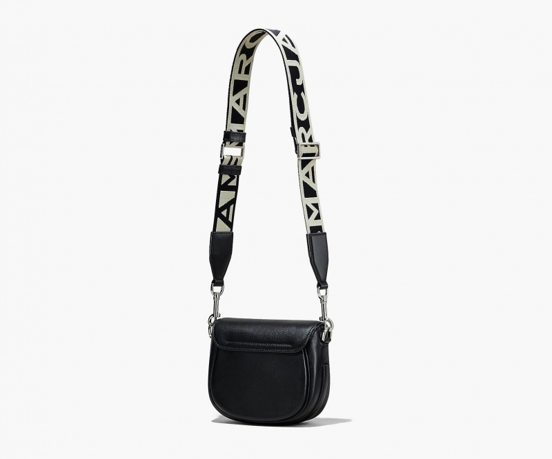 Marc Jacobs The J Marc Small Saddle Crossbody Veske Svarte | Norge_MJ26477