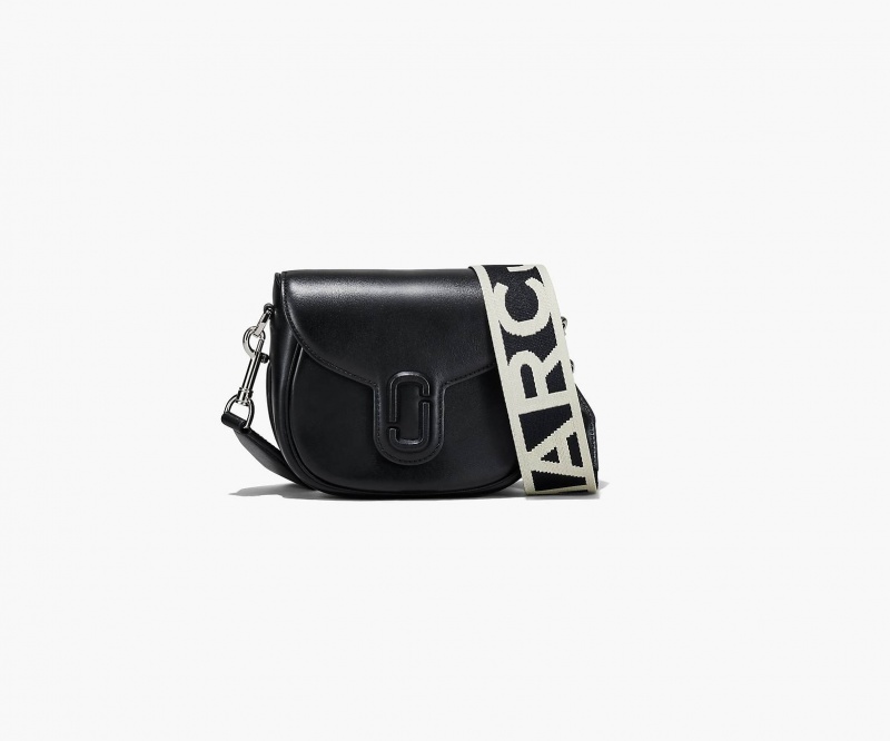 Marc Jacobs The J Marc Small Saddle Crossbody Veske Svarte | Norge_MJ26477