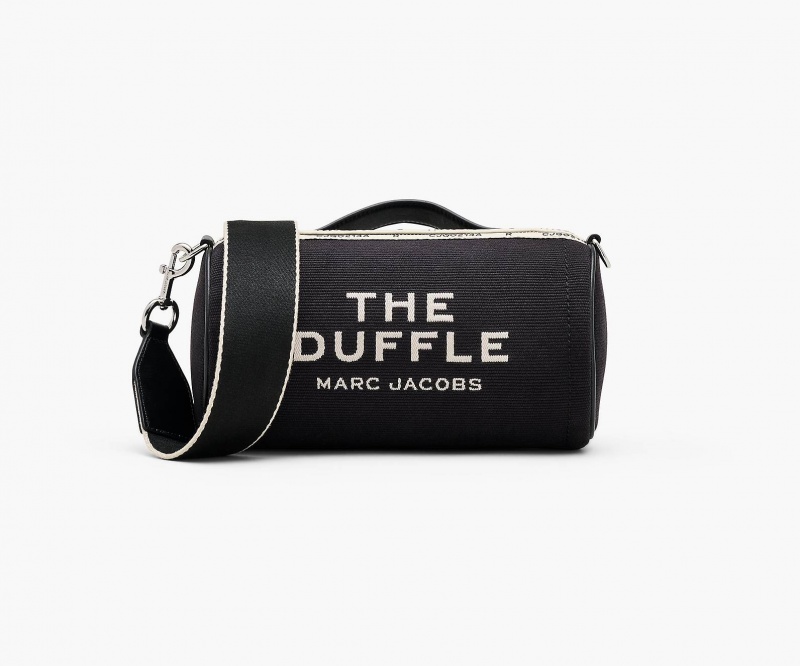 Marc Jacobs The Jacquard Duffle Skulderveske Svarte | Norge_MJ10964