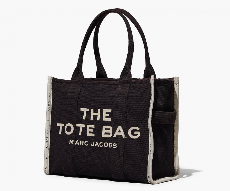 Marc Jacobs The Jacquard Large Tote Veske Svarte | Norge_MJ44747