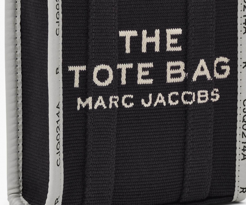 Marc Jacobs The Jacquard Mini Tote Crossbody Veske Svarte | Norge_MJ77397